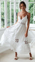 Women Crochet Beach Knitted Beach Cover Up Dress Tunic Long - ROUTINE FASHION
